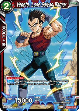 Vegeta, Lone Saiyan Warrior