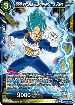 SSB Vegeta, Help from the Past