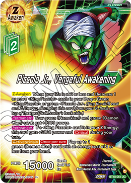 Piccolo Jr., Vengeful Awakening