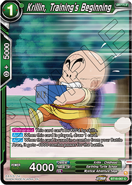 Krillin, Training's Beginning