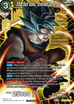 SSB Son Goku, Evolved Defender