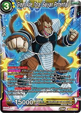 Great Ape Tora, Saiyan Potential