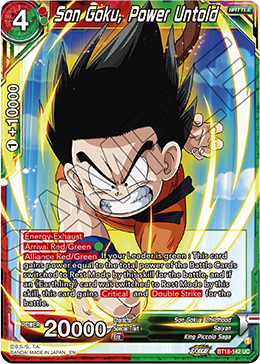 Son Goku, Power Untold