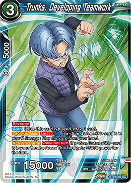 Trunks, Developing Teamwork