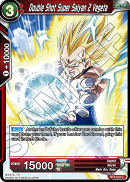 Double Shot Super Saiyan 2 Vegeta