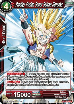 Prodigy Fusion Super Saiyan Gotenks