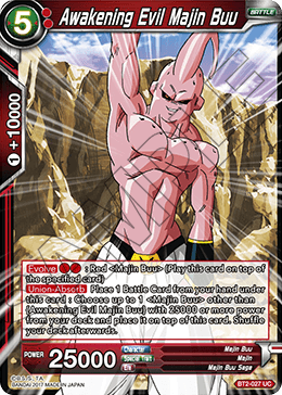 Awakening Evil Majin Buu