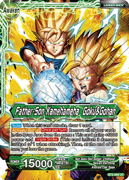 Father-Son Kamehameha　Goku&Gohan