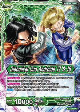 Diabolical Duo Androids 17 & 18