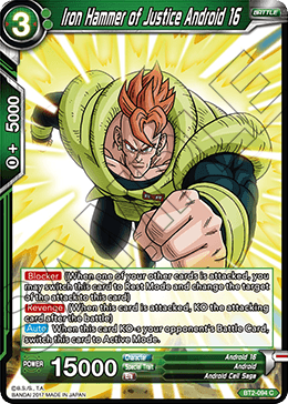 Iron Hammer of Justice Android 16