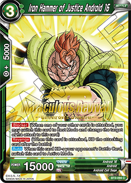 Iron Hammer of Justice Android 16