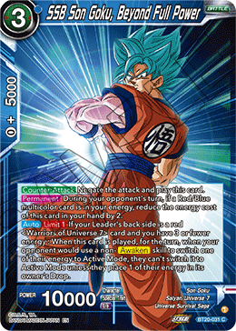 SSB Son Goku, Beyond Full Power