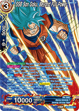 SSB Son Goku, Beyond Full Power