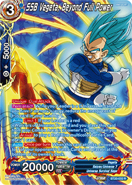 SSB Vegeta, Beyond Full Power