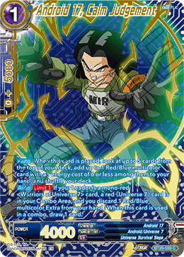 Android 17, Calm Judgement