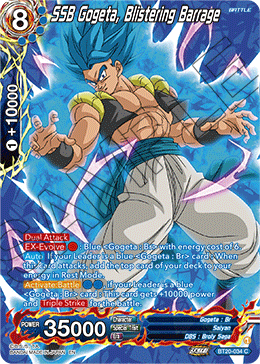 SSB Gogeta, Blistering Barrage