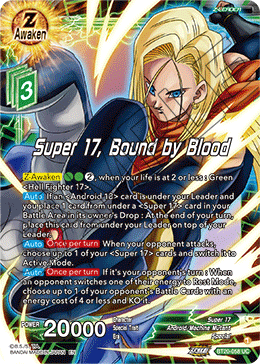 Super 17, Bound by Blood