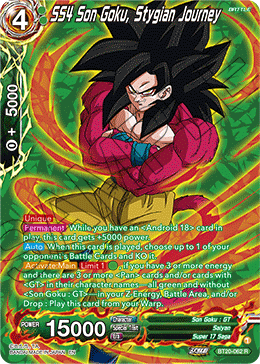 SS4 Son Goku, Stygian Journey