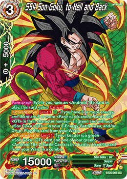 SS4 Son Goku, to Hell and Back