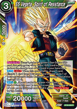 SS Vegeta, Spirit of Resistance