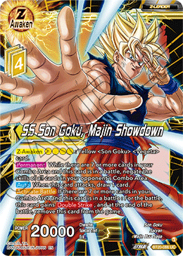 SS Son Goku, Majin Showdown