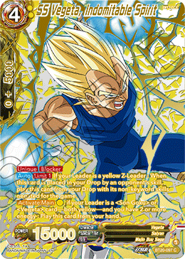 SS Vegeta, Indomitable Spirit