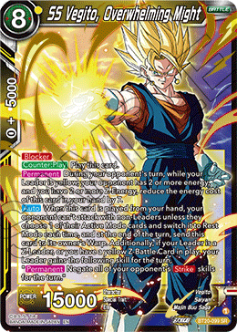 SS Vegito, Overwhelming Might