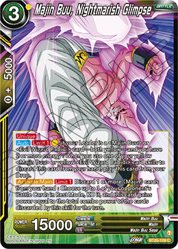 Majin Buu, Nightmarish Glimpse