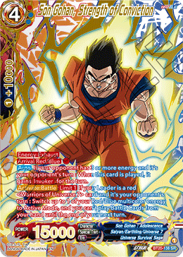 Son Gohan, Strength of Conviction