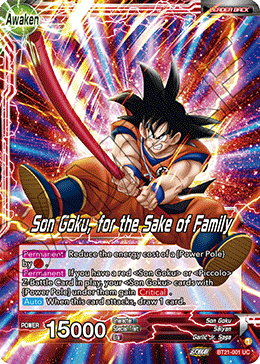 Son Goku, for the Sake of Family