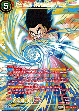 Son Goku, Overwhelming Power