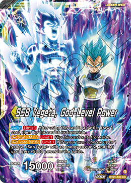 SSB Vegeta, God-Level Power