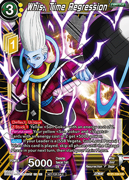 Whis, Time Regression