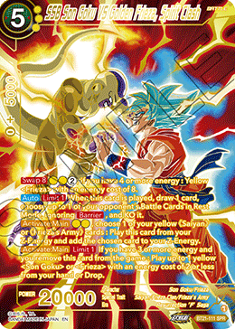 SSB Son Goku VS Golden Frieza, Spirit Clash