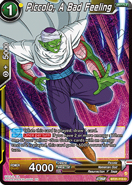 Piccolo, A Bad Feeling