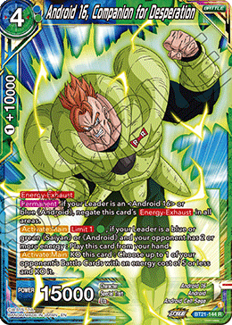 Android 16, Companion for Desperation