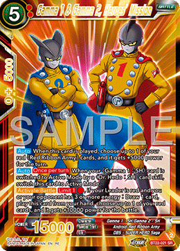 Gamma 1 & Gamma 2, Heroes’ Mission
