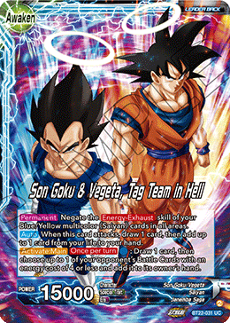 Son Goku & Vegeta, Tag Team in Hell