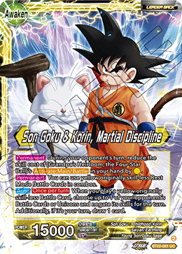 Son Goku & Korin, Martial Discipline