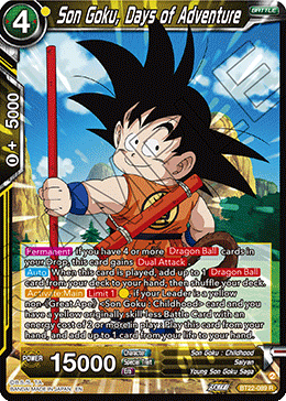 Son Goku, Days of Adventure