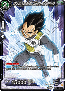Vegeta, Combined Offense and Defense