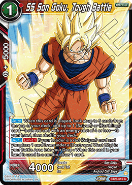 SS Son Goku, Tough Battle