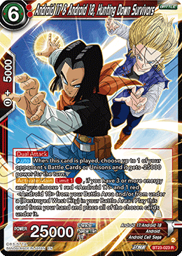 Android 17 & Android 18, Hunting Down Survivors