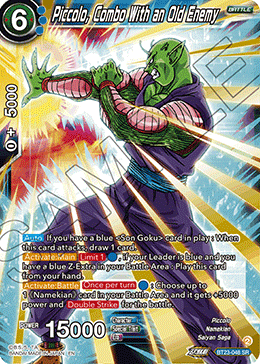 Piccolo, Combo With an Old Enemy