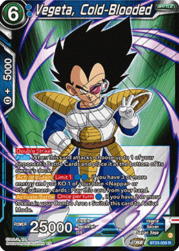 Vegeta, Cold-Blooded