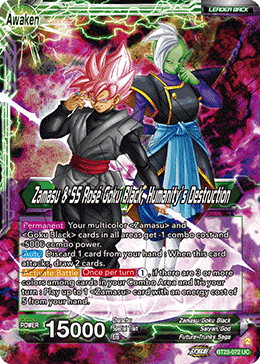 Zamasu & SS Rose Goku Black, Humanity’s Destruction