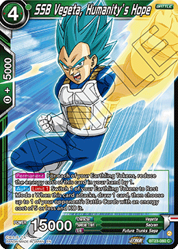 SSB Vegeta, Humanity’s Hope