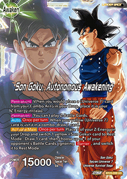 Son Goku, Autonomous Awakening