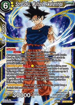 Son Goku, Multiple Awakenings