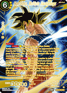 Son Goku, Multiple Awakenings